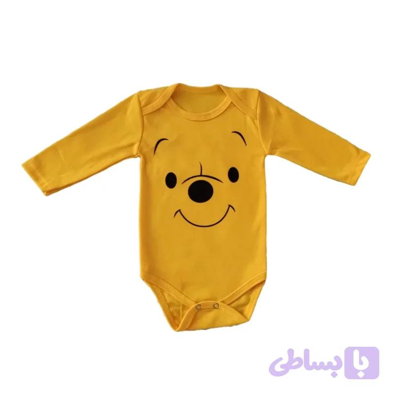 بادی آستین بلند pooh سایز ۲تا۶ماه