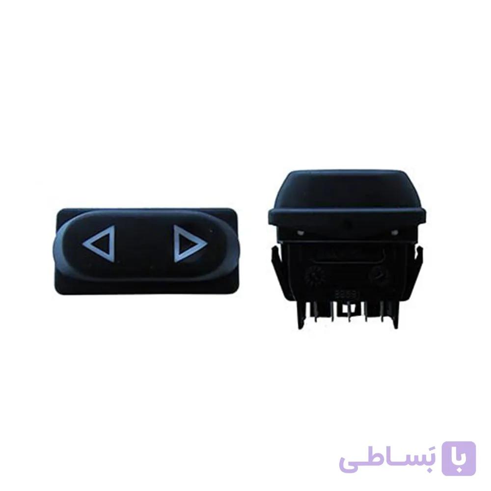 کلید شیشه بالابر برقی سمت راست  سمند X7 با نور آبی | کروز