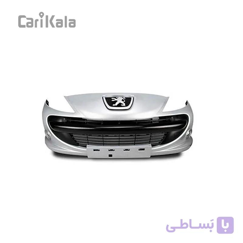 سپر جلو 207 نقره ای بدون آرم و مه شکن کروز