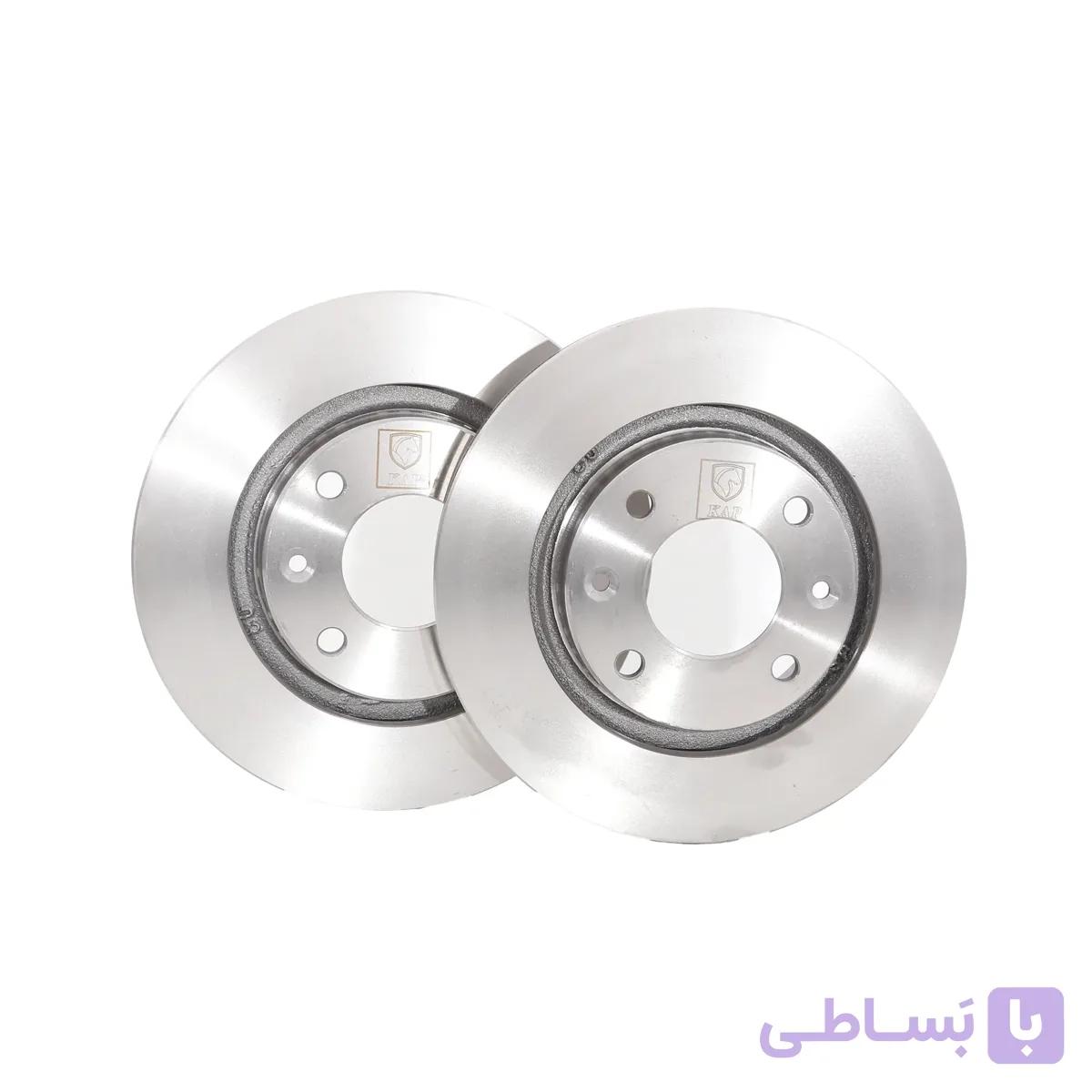 دیسک ترمز جلو (2عددی) TU5 206یاپکو — تصویر 1