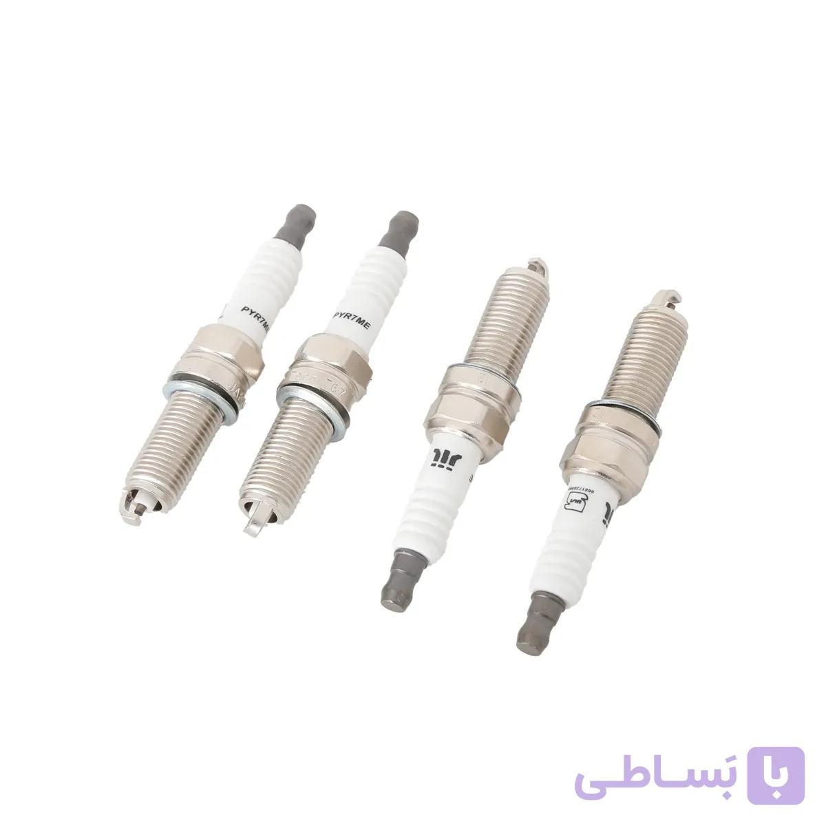 شمع تک پلاتین یورو4 (4 عددی) پارس نیکان — تصویر 1