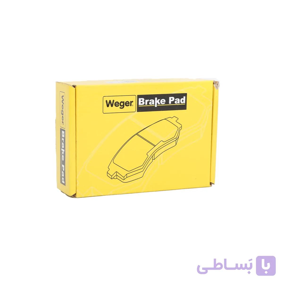 لنت ترمز عقب کفشکی   206 | وگر – weger — تصویر 1