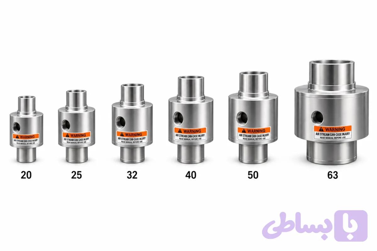 وکیوم اجکتور سایز 25