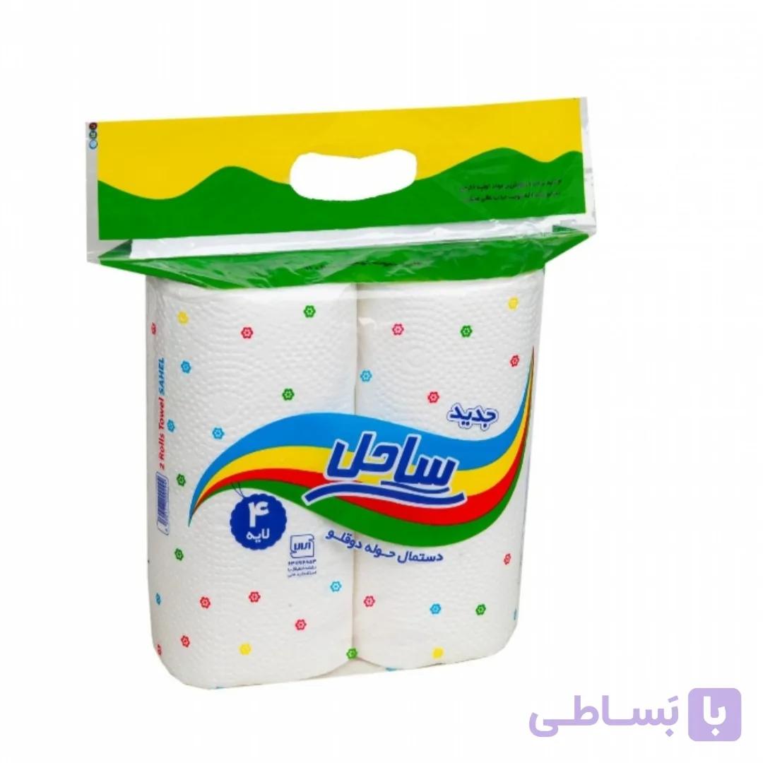 دستمال حوله ای دو عددی ساحل — تصویر 1