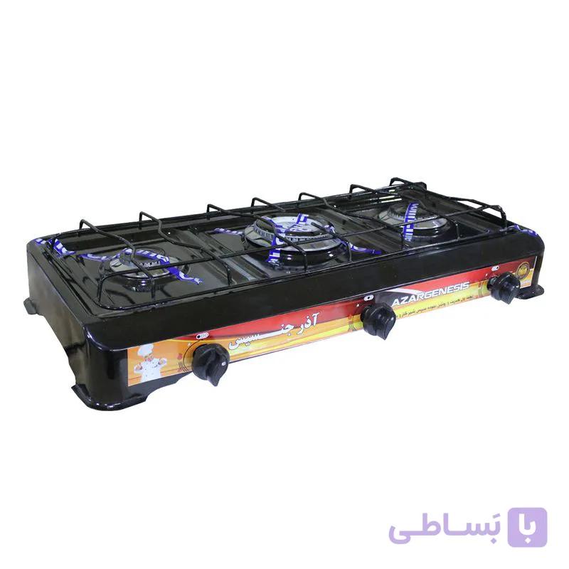 اجاق گاز آذر جنسیس مدل سه شعله