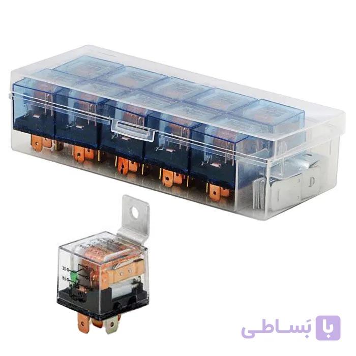رله بوق 5 فیش بسته 10 تایی — تصویر 1