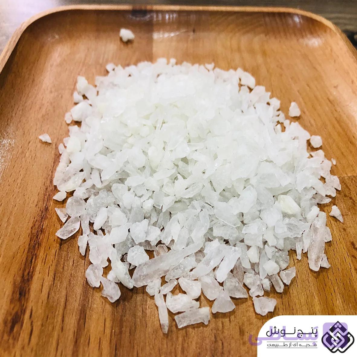 زاج سفید (ضد تعریق پوست ) 100گرمی