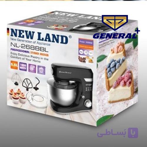 همزن صنعتی نیولند مدل NL-2688BL ظرفیت ۵.۵ لیتر — تصویر 1