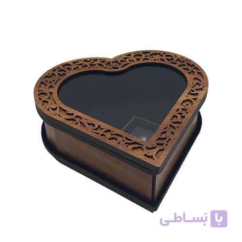 جعبه هدیه موزیکال مدل قلبی — تصویر 1