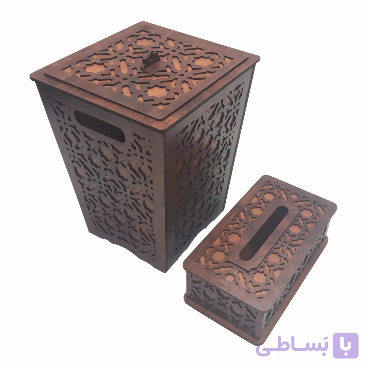 ست سطل و دستمال کد 034B