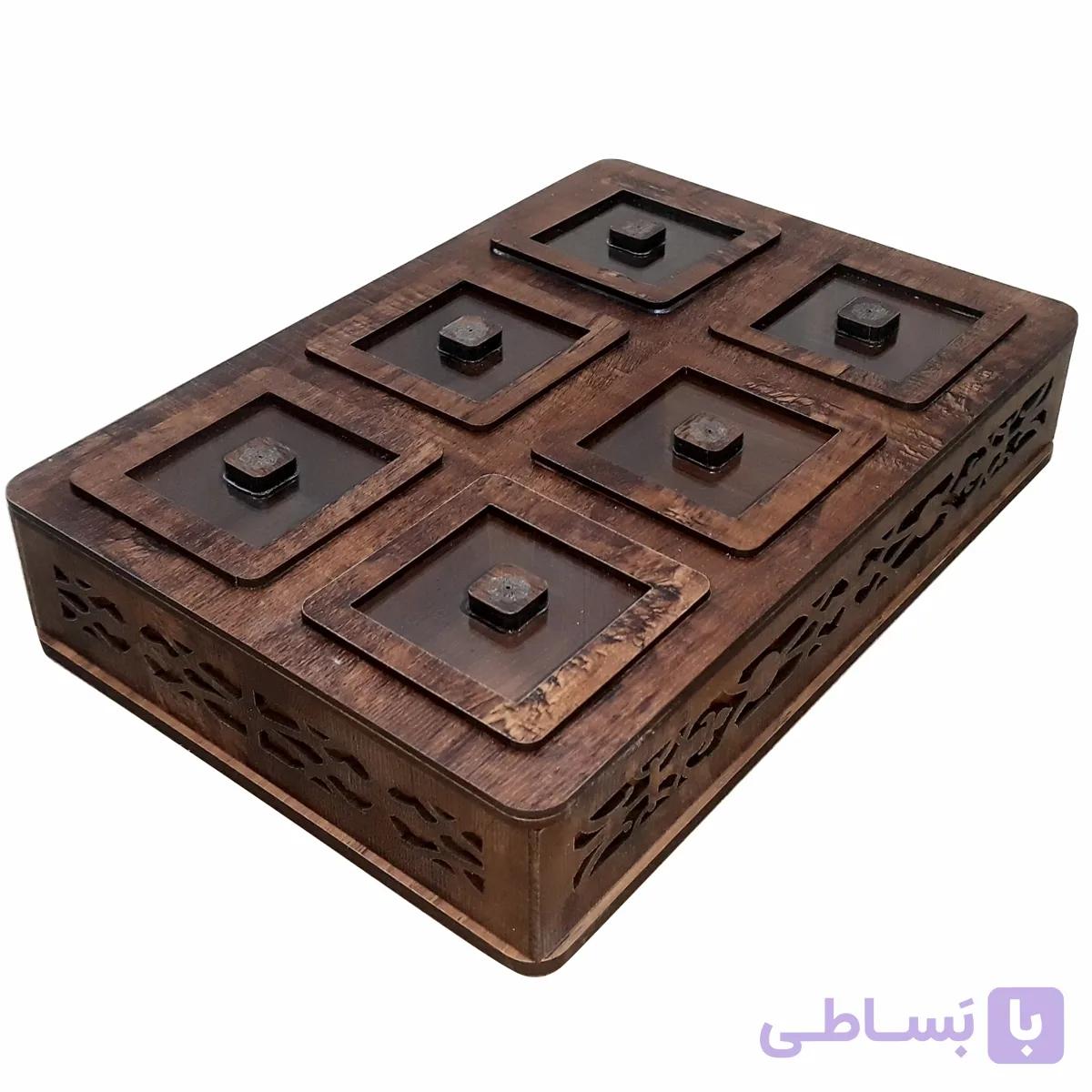 جعبه پذیرایی 6 خانه کد 041 — تصویر 1