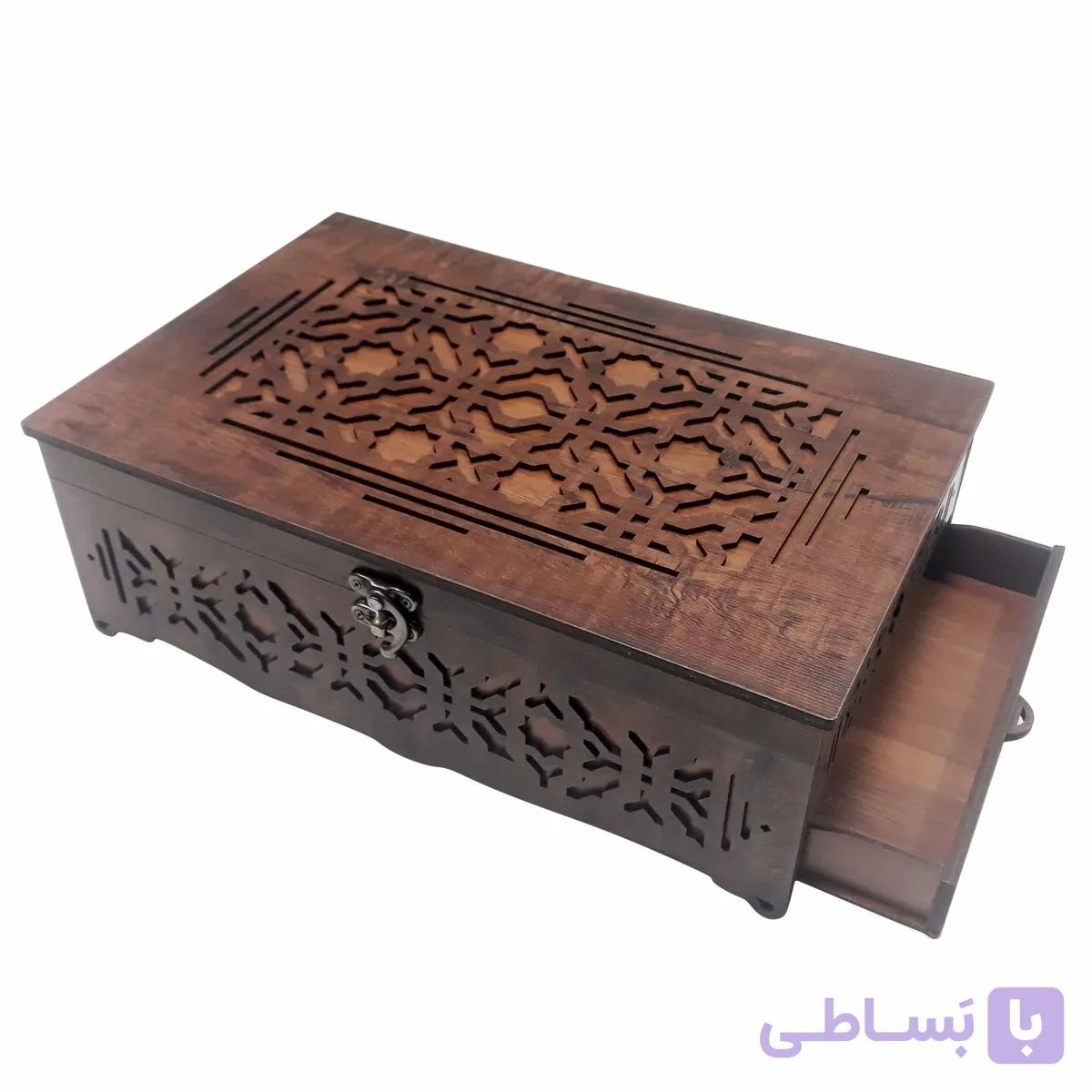 جعبه پذیرایی و دمنوش کشودار کد 005 — تصویر 1