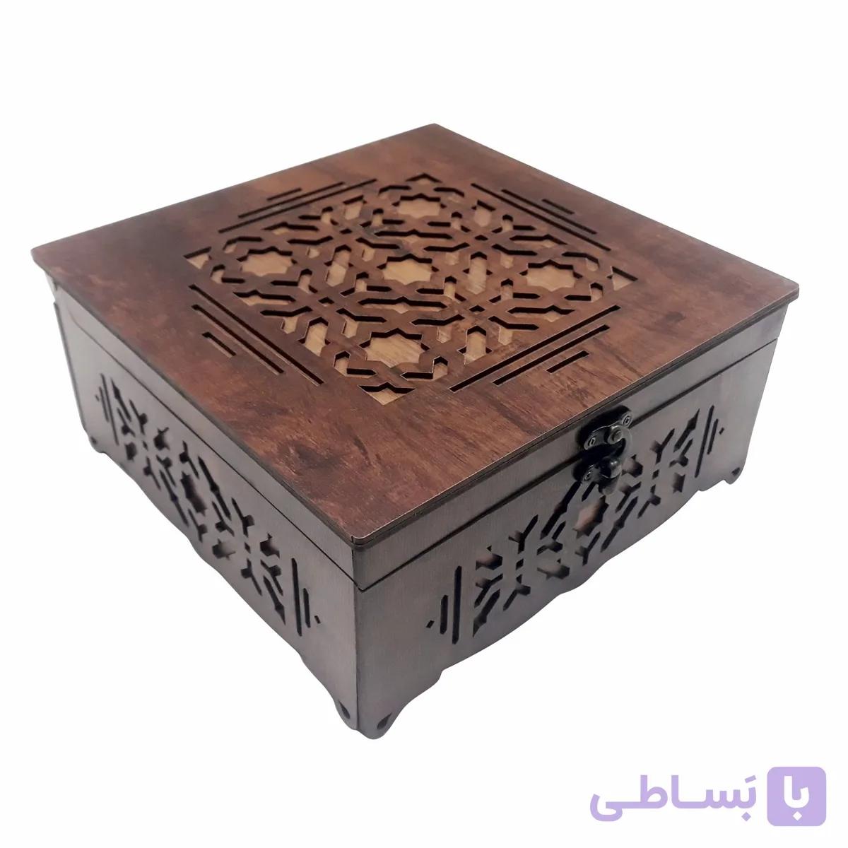 جعبه پذیرایی و تی بگ مربع کد 004 — تصویر 1