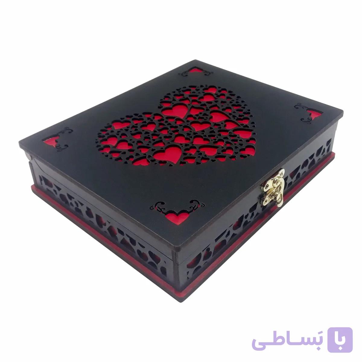جعبه هدیه و شکلات طرح ولنتاین کد 045 — تصویر 1