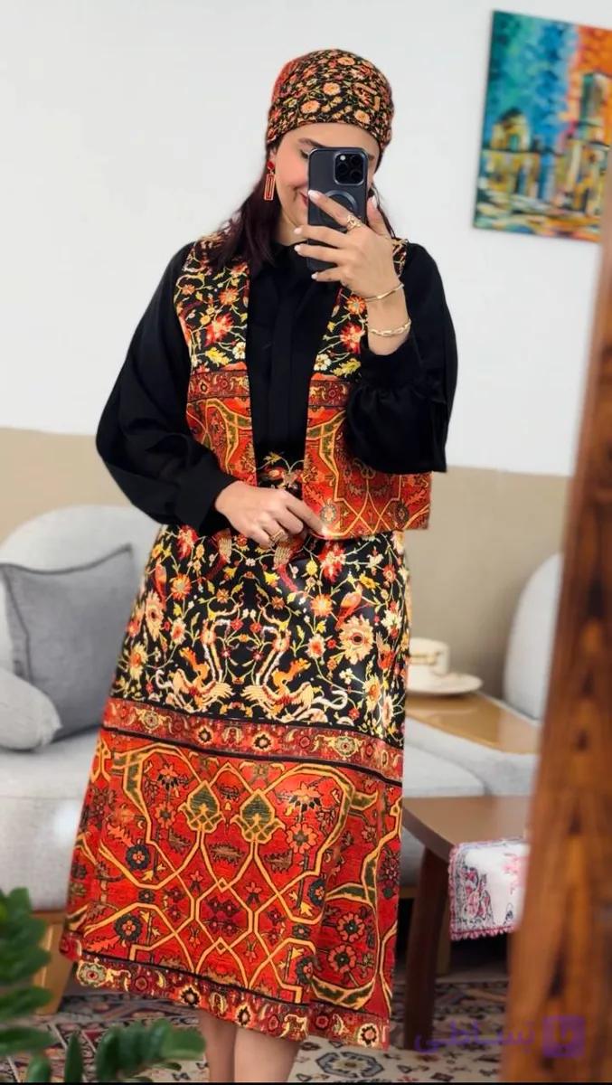 جلیقه طرح سیمرغ