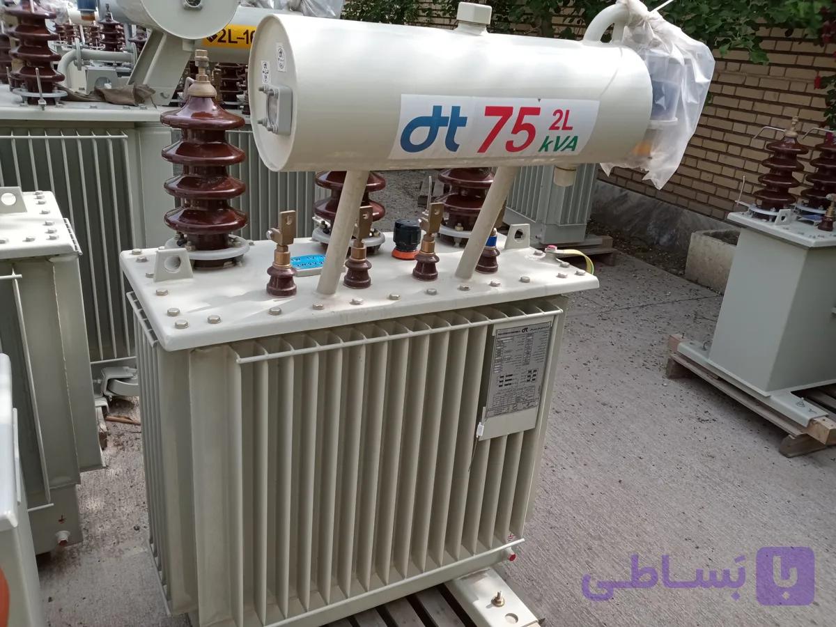 ترانسفورماتور 75kva برند ایران ترانسفو