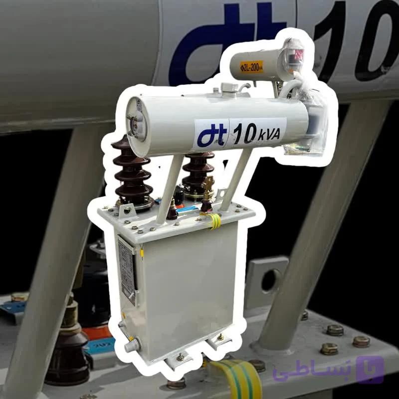 ترانسفورماتور 10kva تک فاز برند ایران ترانسفو