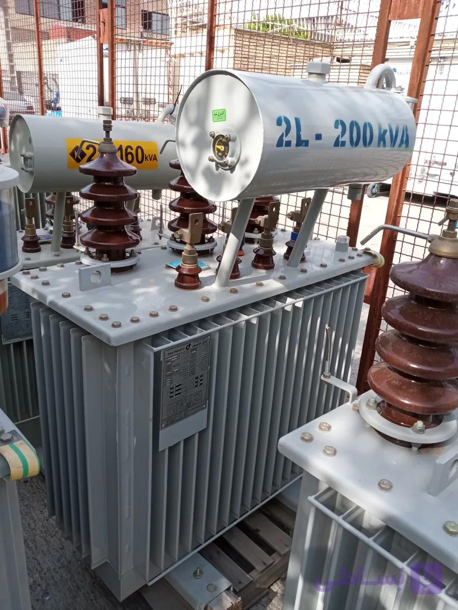 ترانسفورماتور 200kva ایران برند ترانسفو