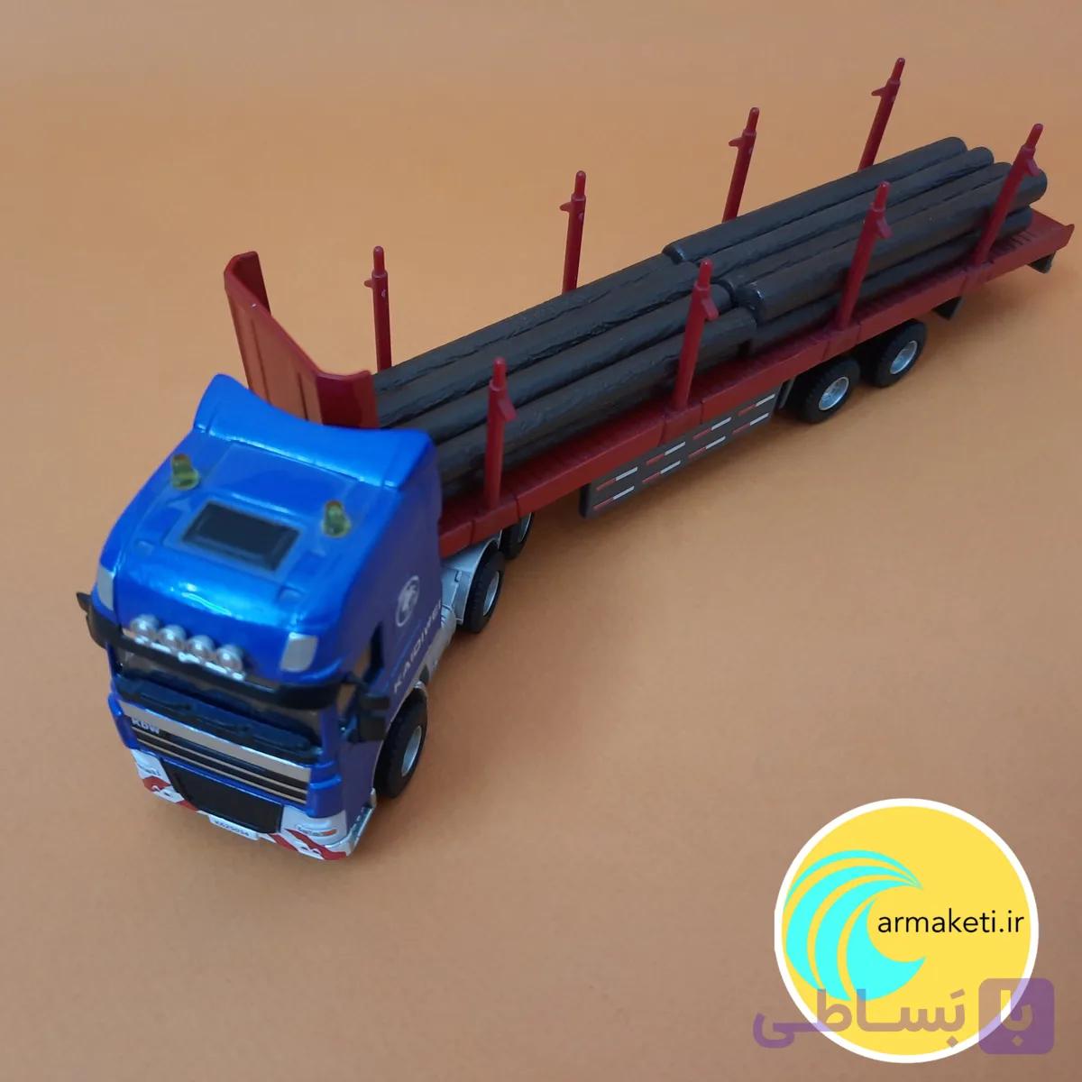 تریلی حمل الوار