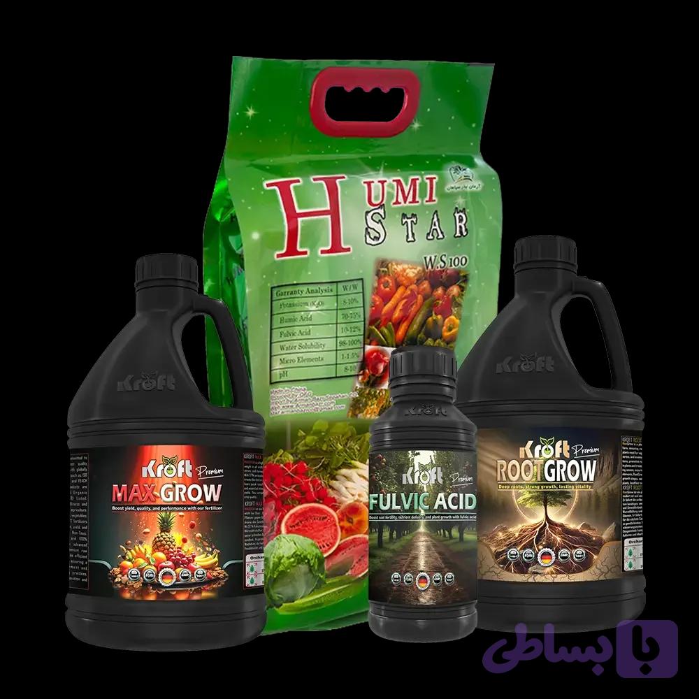 پکیج کود آب گل زعفران (1 هکتار)