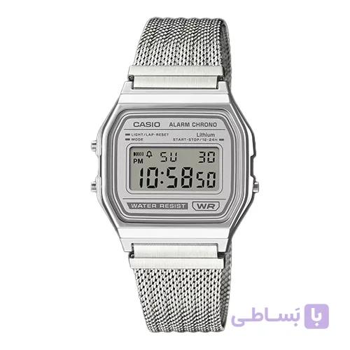ساعت کاسیو وینتیج مدل CASIO A158WEM-7 — تصویر 1