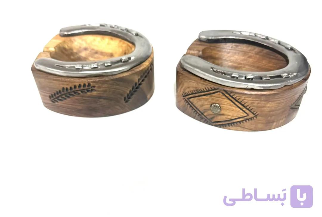 زير سيگاري با نعل اسب — تصویر 1