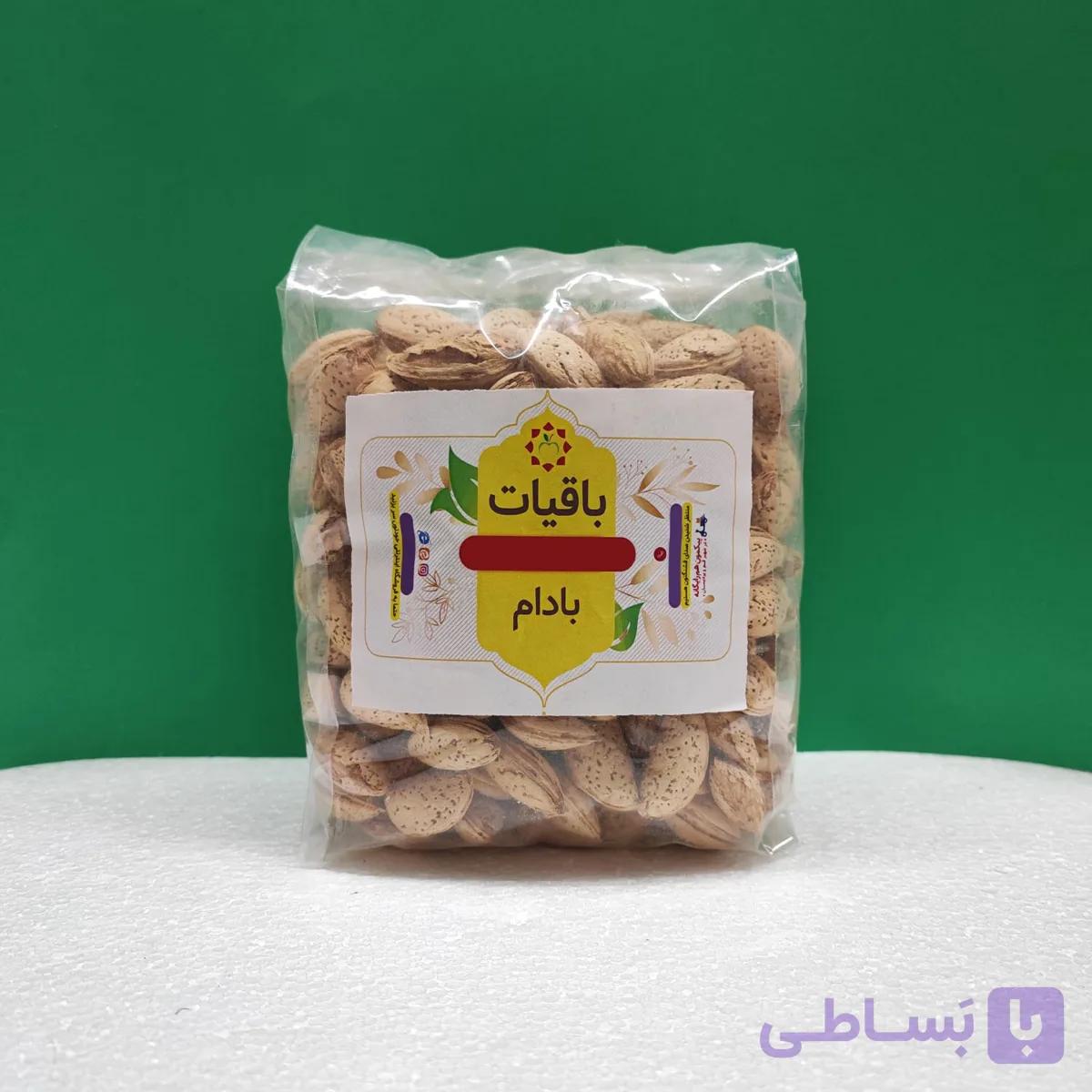 بادام پوست کاغذی نیم کیلوئی