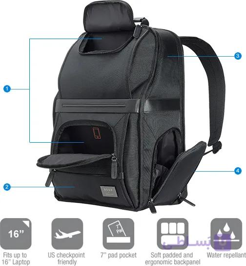 کیف کوله پشتی ایسوسASUS MIDAS COLLECTION BACKPACK ORGINAL