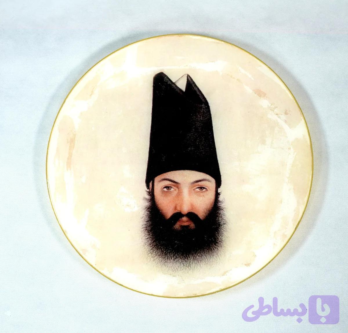 تابلو مدرن قجری کد Teal-109 — تصویر 1