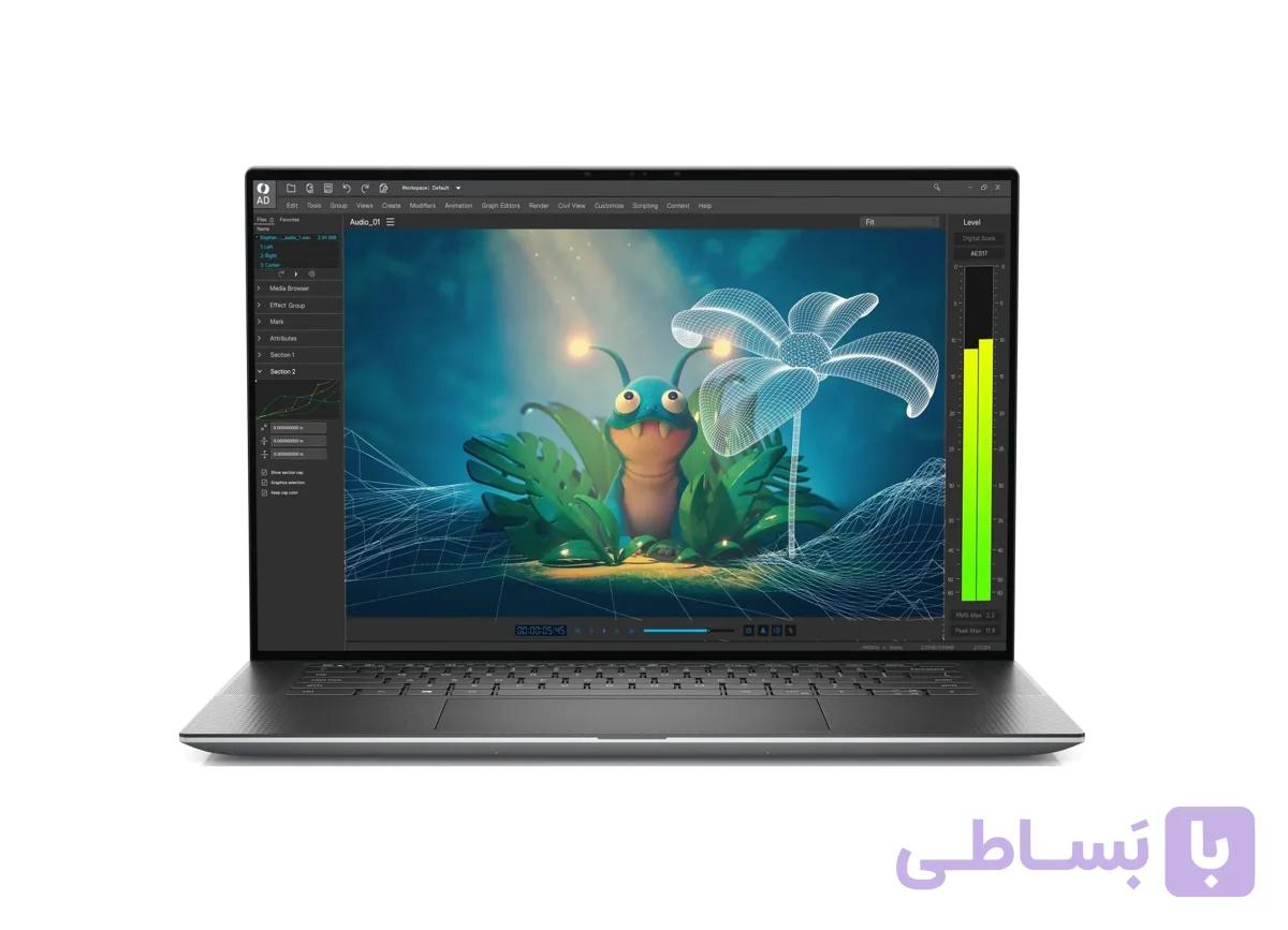 لپ تاپ ورک استیشن Dell Precision 5570 i7-12800H رم 16 گیگ SSD 512 گیگ RTX A2000 8GB لمسی — تصویر 1
