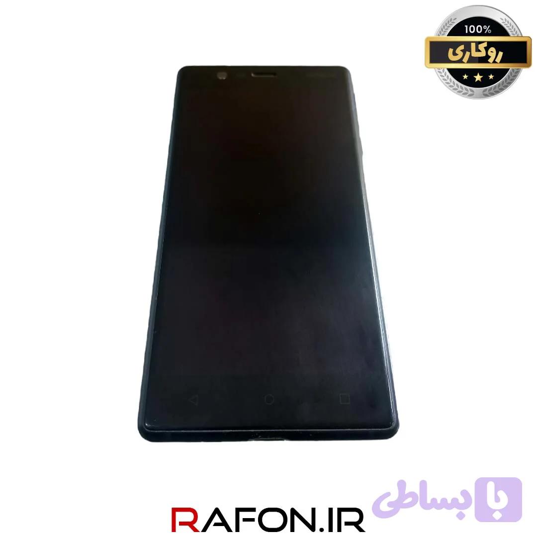 تاچ و السیدی روکاری مشکی با فریم نوکیا۳ Nokia3 - TA1032