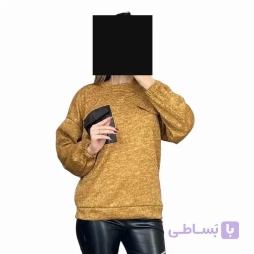 شومیز آنغوره جیب چرم