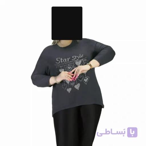 بلوز نگین دار مدل Star Style