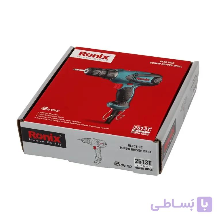 پیچگوشتی ۲ سرعته ترکمتردار ۲۸۰ وات رونیکس مدل 2513T