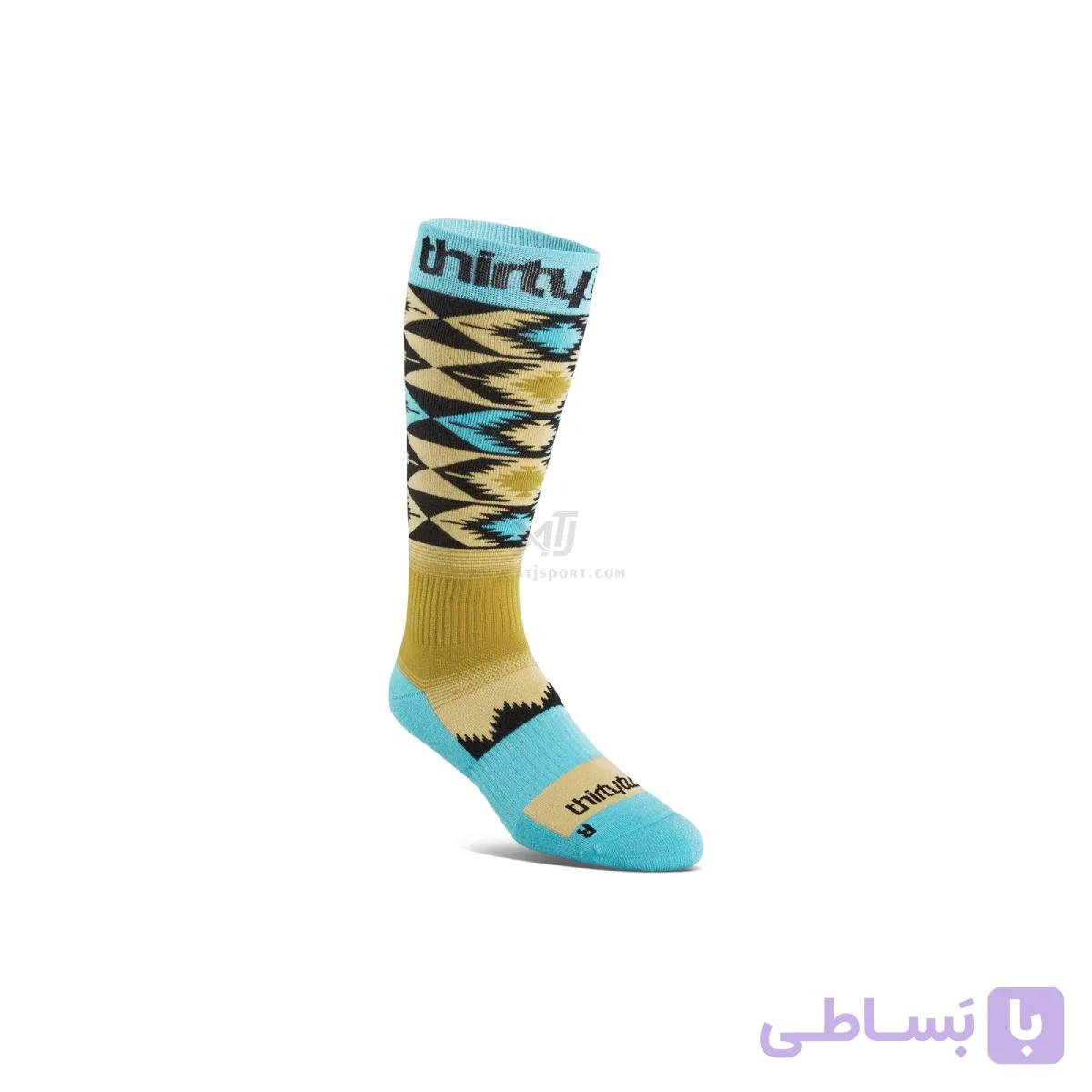 جوراب اسکی زنانه thirtytwo مدل Double آبیthirtytwo Women's Double Blue Sock