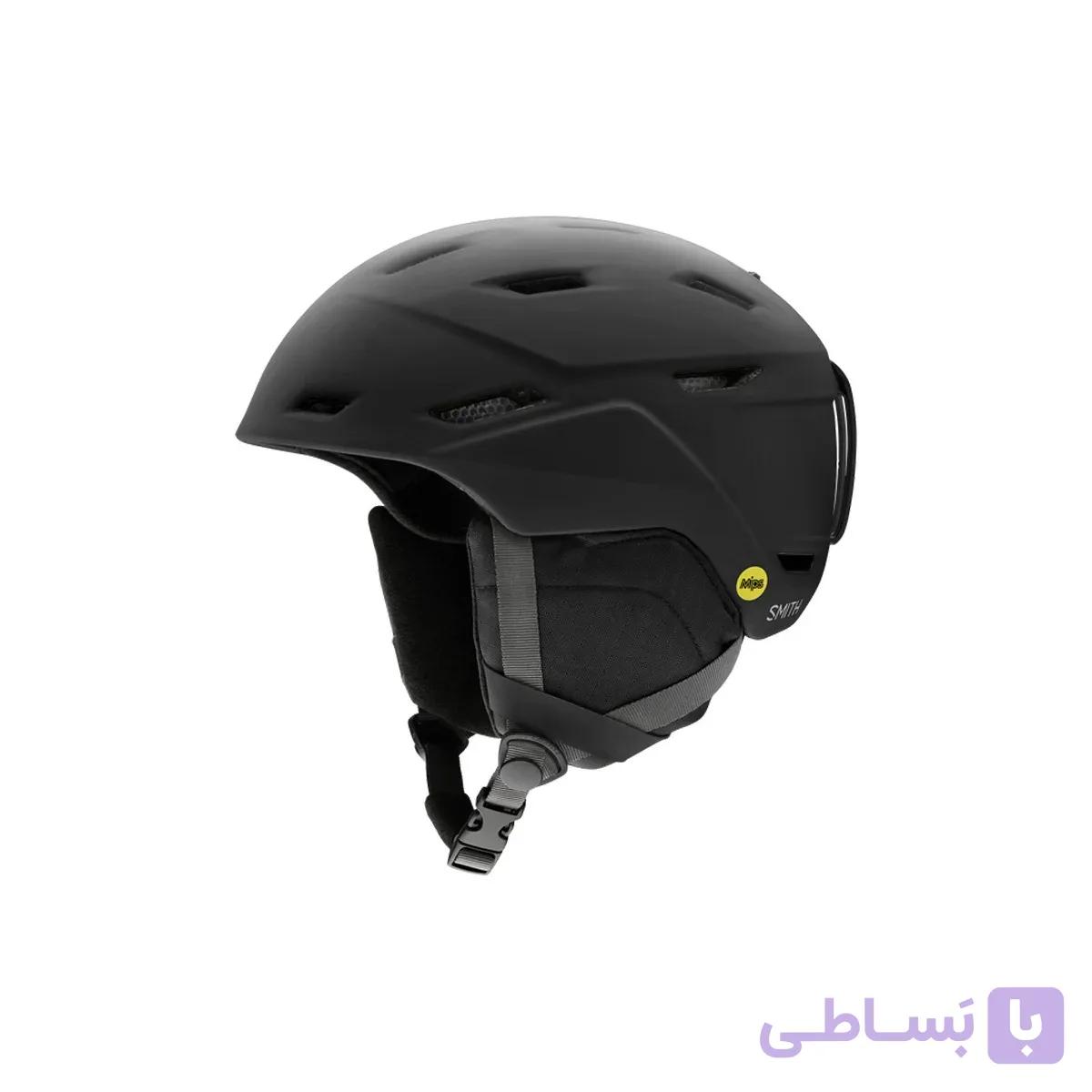 کلاه اسکی اسمیت مدل Mission Matte BlackاورجینالSmith Mission Matte Black