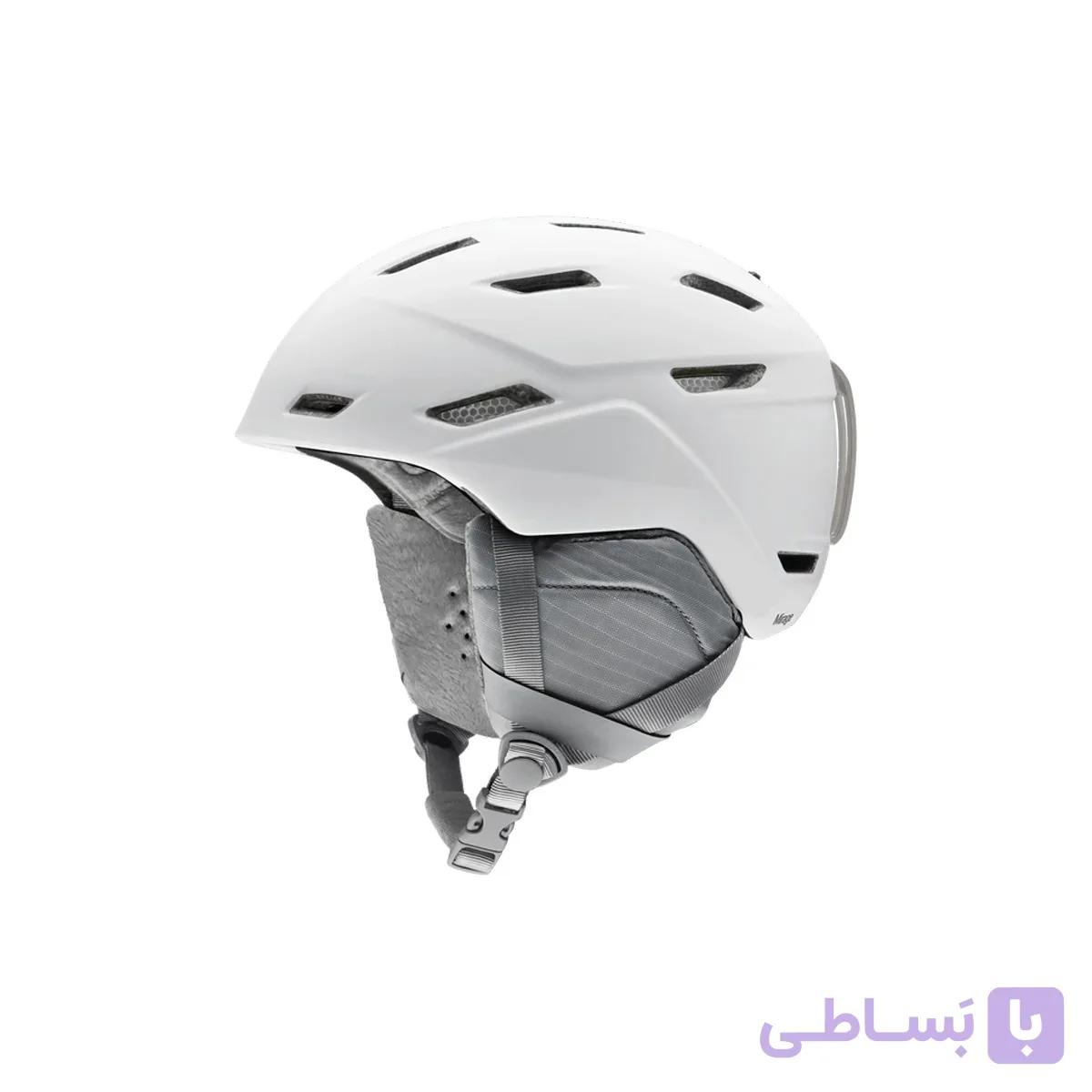 کلاه اسکی اسمیت مدل Mirage Matte WhiteاورجینالSmith Mirage Matte White
