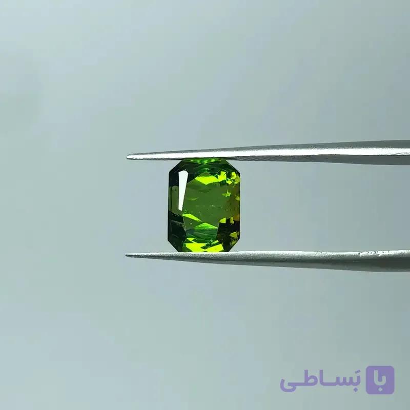 نگین تورمالین طبیعی کلکسیونی شناسنامه‌دار 260126 — تصویر 1