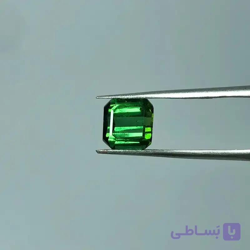 نگین تورمالین طبیعی کلکسیونی شناسنامه‌دار 260124 — تصویر 1