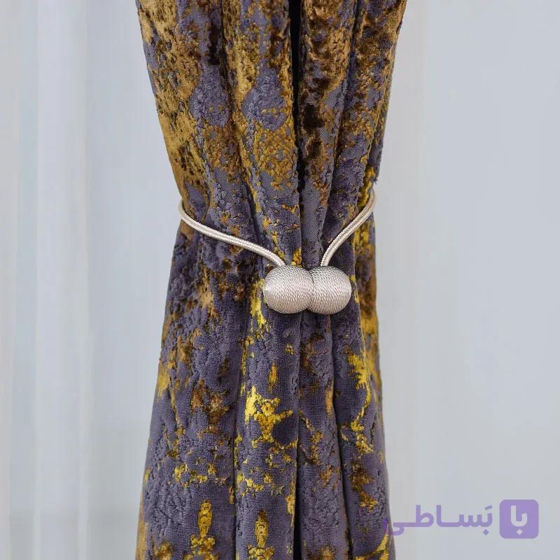 هولدر پرده مگنتی مدل کندو بژ