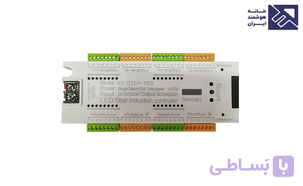 ماژول کنترلر هوشمند نور راه پله 32 کانال — تصویر 1