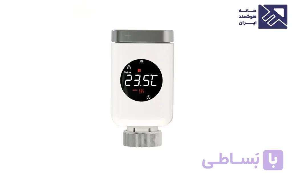ترموستات شیر رادیاتور هوشمند با صفحه نمایش MOES — تصویر 1