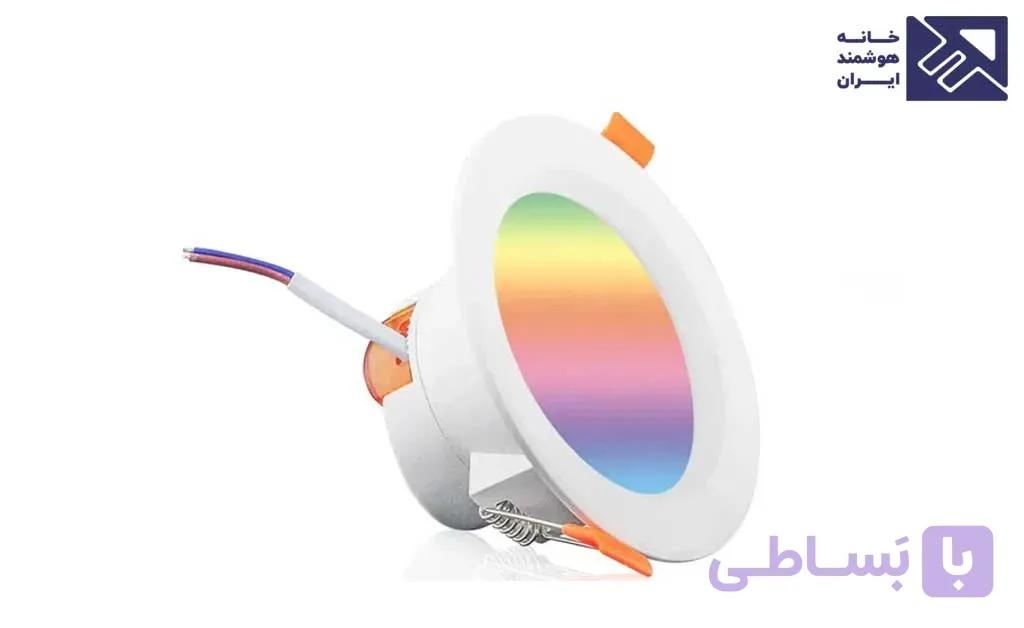 پنل هالوژن هوشمند 7 وات MOES زیگبی — تصویر 1