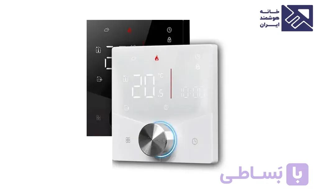 ترموستات فن کوئل هوشمند با کلید روتاری زیگبی MOES — تصویر 1