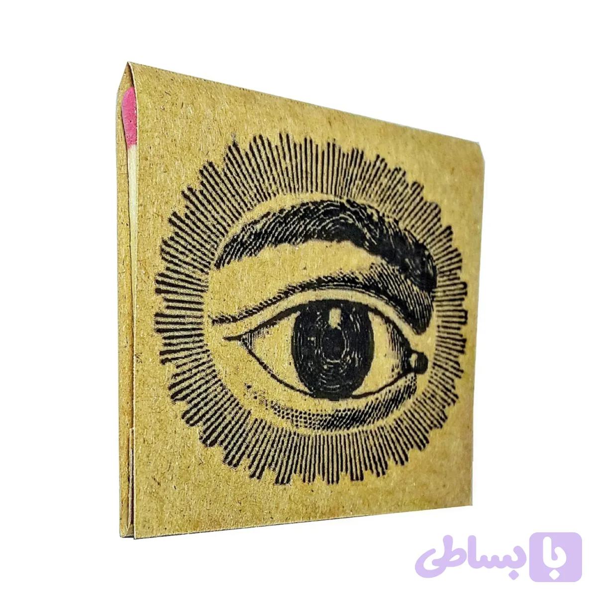 کبریت کتابی مدل تک چشم — تصویر 1