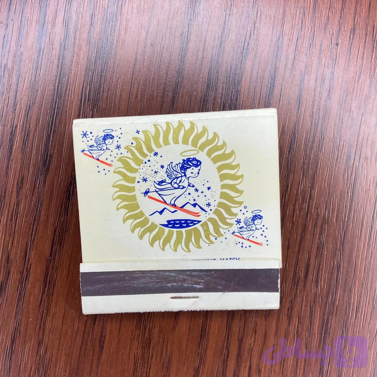 کبریت کتابی مدل فرشته — تصویر 1