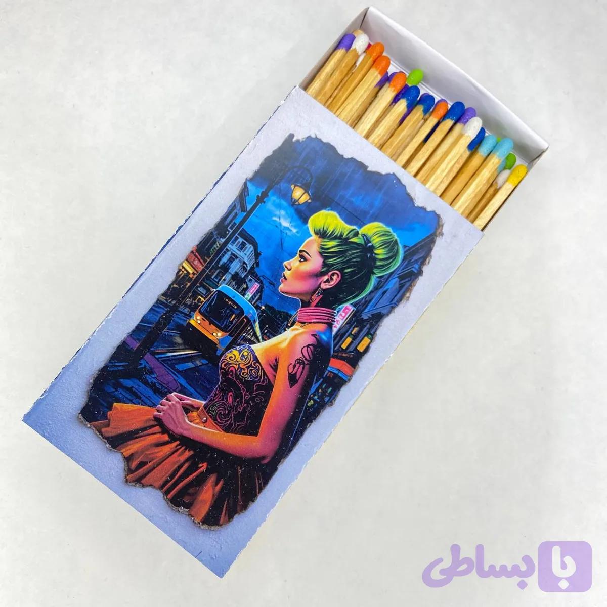 کبریت شومینه مدل دختر
