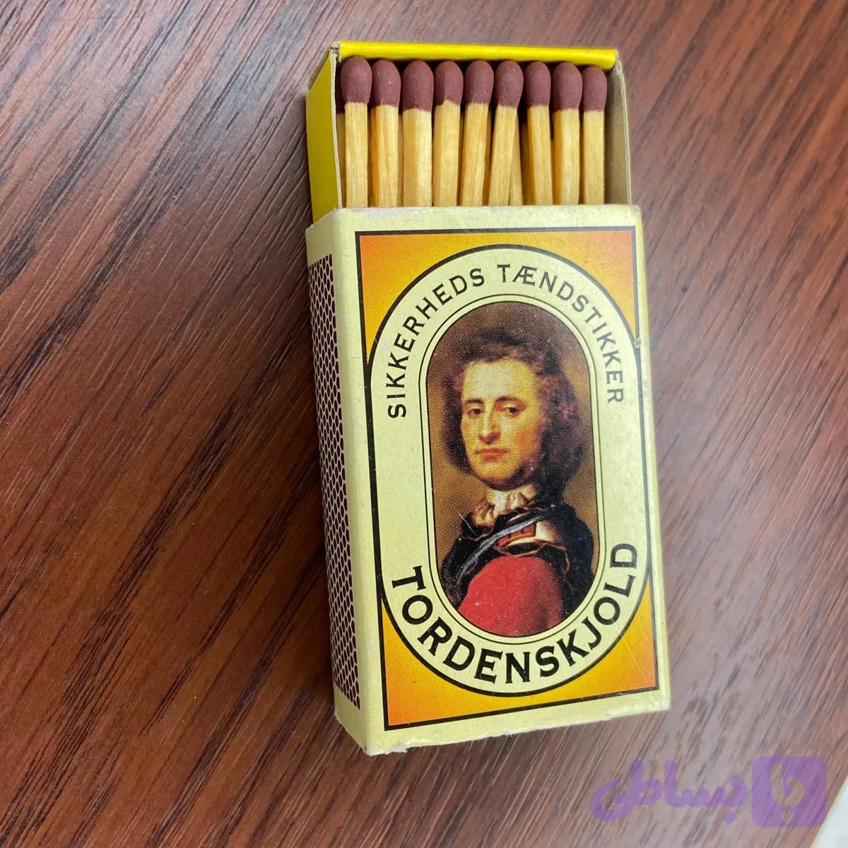 کبریت قوطی مدل TORDENSKJOLD