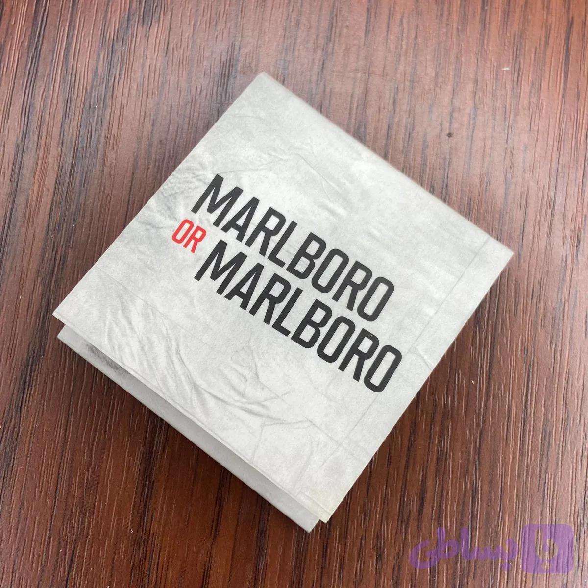 کبریت کتابی مدل MARLBORO — تصویر 1