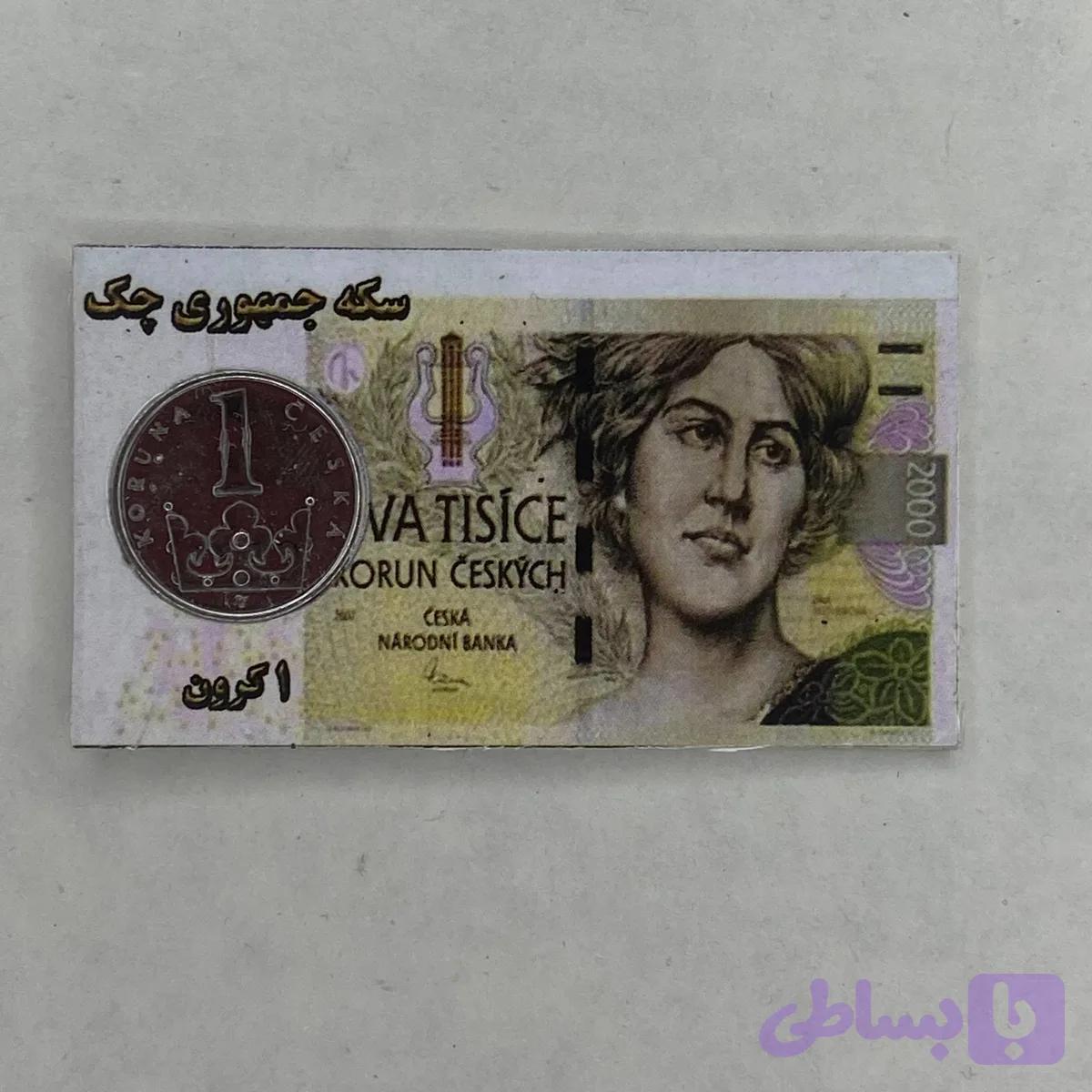 سکه 1 کرون چک — تصویر 1